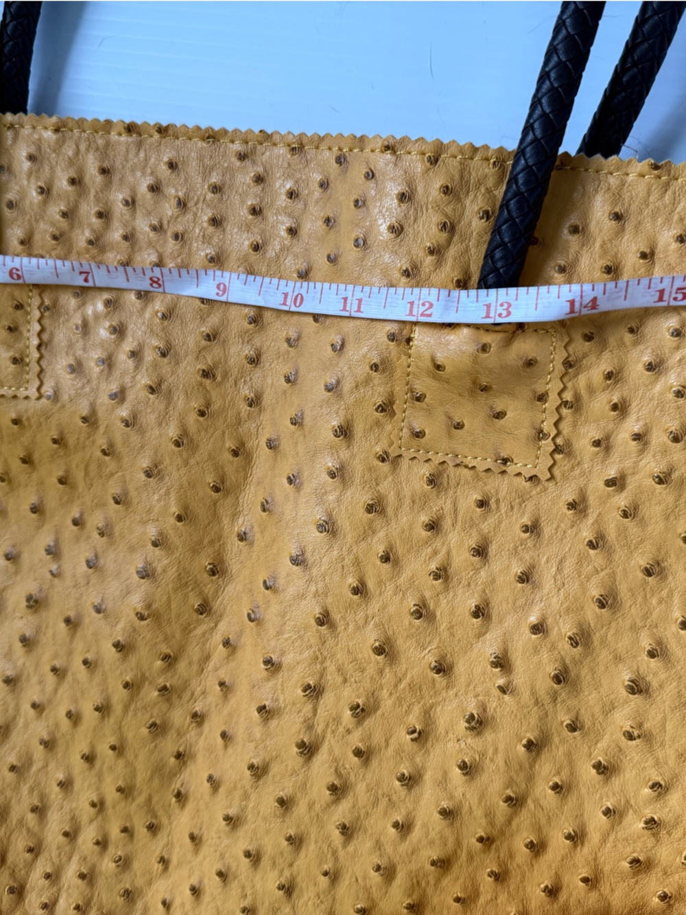 Ostrich Tote - Picture 9 of 9